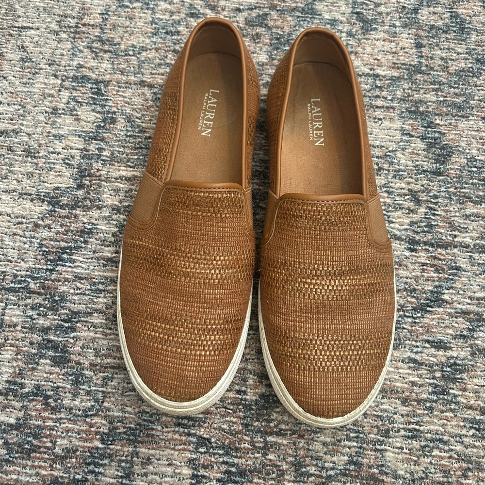 Ralph Lauren Woven Slip on sneakers